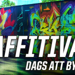 bygg graffitivägg
