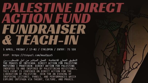 Palestine Direct Action: Fundraiser & Teach-In @ Cyklopen