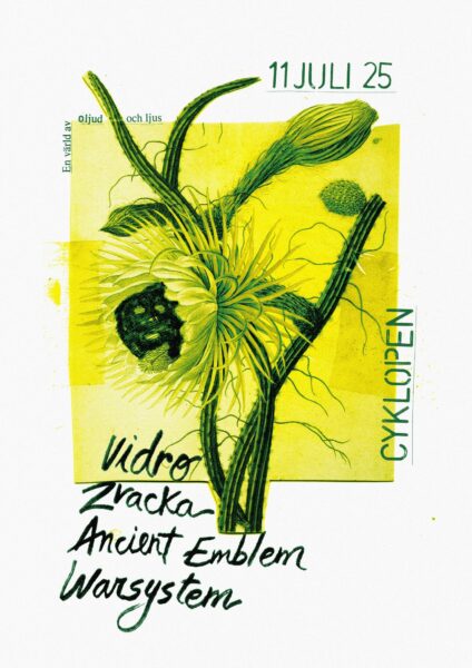 Vidro, Zvacka, Ancient Emblem, Warsystem @ Cyklopen